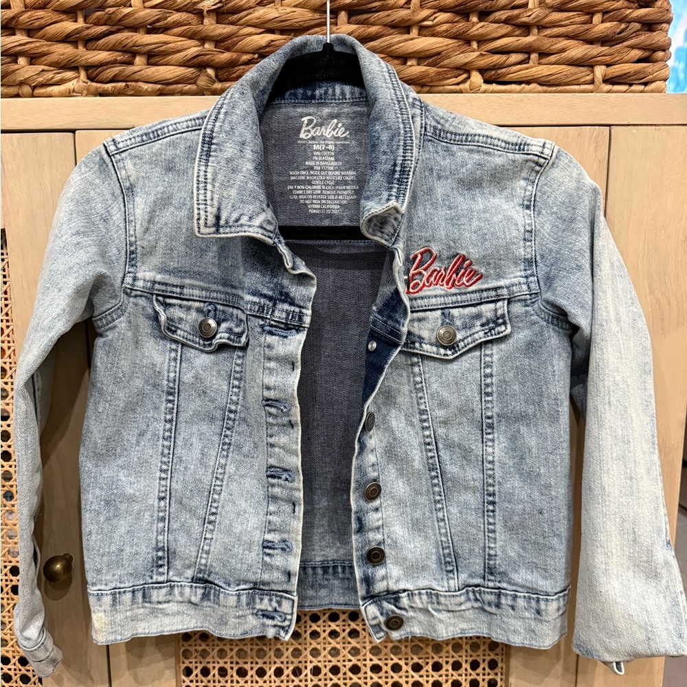 Barbie jean jacket size 7-8